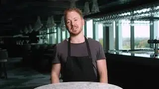 Ollie Dabbous in The East Wing