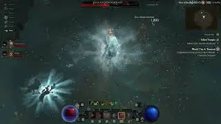Diablo 4 - Capstone Fallen Temple Sorcerer POV - 10 lvls