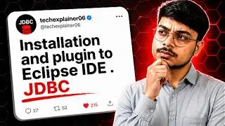 JDBC Driver Installation & Eclipse Setup Full Tutorial for Beginners 💻