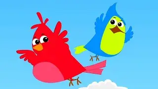 Two Little Dicky Birds, Nursery Rhymes and Kindergarten Songs for Kids