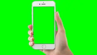 Mobile Phone Green Screen Copyright Free