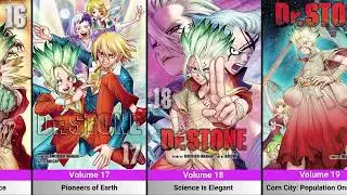 All DR. STONE Manga Volume Covers