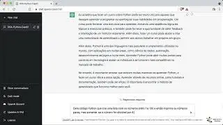 Lab 1- Gerando Código Python com ChatGPT