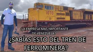 ESTE TREN PASA POR EL UNICO PUENTE MIXTO EN VENEZUELA SE ENCUENTRA EN PUERTO ORDAZ 🇻🇪 / FERROMINERA