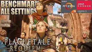 LETS PLAY A PLAGUE TALE : REQUIEM | BENCHMARK FPS | RX 570 & RYZEN 5 1600 | HIGH SETTINGS |