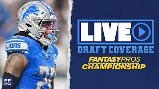 2024 FantasyPros Championship Live Draft Coverage #10 with Fantasy Points' Brian Drake