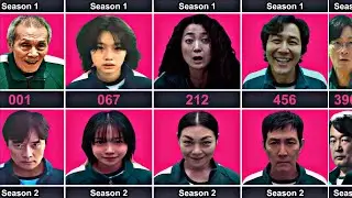 Squid Game: Season 1 vs Season 2 All 456 Players