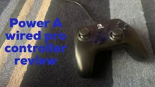 Power A wired Nintendo switch pro controller review