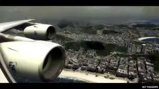 A380 Arrives at SMALL Airport?