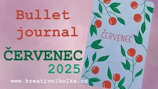 Červenec, 2025, bullet journal, diář, pomeranče