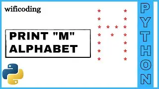 print M using python | print M in python