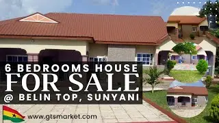 Spacious 6 Bedroom House with Dual 3 Bedroom Apartments for Sale in Sunyani, Ghana!