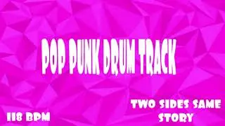 POP PUNK DRUM TRACK - 118 BPM (FREE)