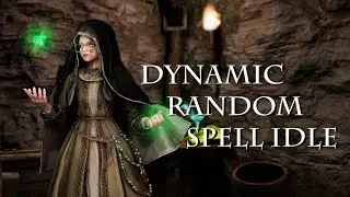 SKYRIM Dynamic Random Spell Idle Animation