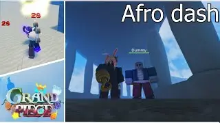 [gpo] how to afro dash / very minor pvp clips