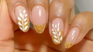 Esmaltação em gel | unhas decoradas para final de ano #nails #unhasdecoradas