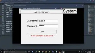 Python Project Inventory Management System with Database and GUI