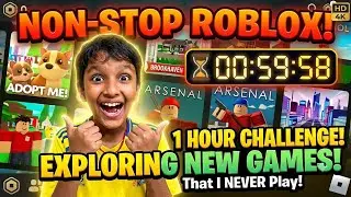 ​1 HOUR ROBLOX CHALLENGE! 🎮