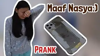 PRANK! Broke Nasya's iPhone 11 Pro Max! Crying + Angry