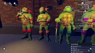 The Trials Of The Teenage Mutant Ninja Turtles Live Playthrough (Rec Room)