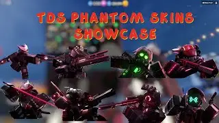 TDS Phantom Skins Crate showcase | Tower Defense Simulator