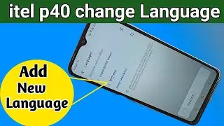 itel p40 Language change // how to change language in itel p40
