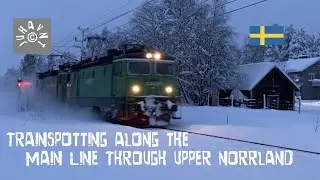 Trainspotting along the Main Line Through Upper Norrland