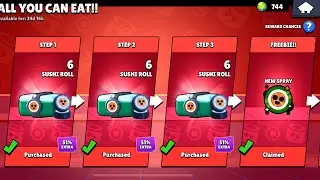 Buying some sushi rolls | Brawl Stars