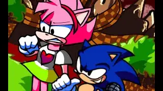 Twiddlefinger but Sonic, EOT Amy And Exetior (Continued Nightmare Cover)