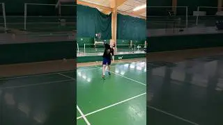 Very Difficult Badminton Trick Shot #badmintontrick #badmintontrickshot #trickshots
