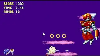 Beating Sonic triple trouble |Final Trouble|(16 bit remake)