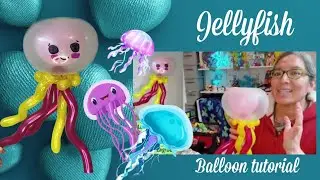 Jellyfish balloon tutorial