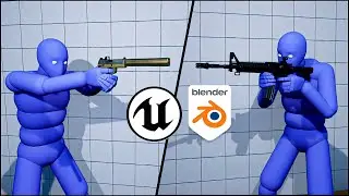Como Trocar as Armas do ALSV4 usando Blender - UE5