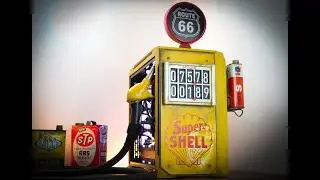 Route 66 Gas Pump-Inspired CTE 750 - 2023 Thermaltake CaseMOD Invitational Season 1 - Wael - France