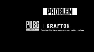 Pubg New State | Download Failed Because The Resources Could Not Be Found | Problem