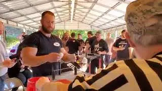 Left hand Win on Brandon Ellsessor 2020 Urban Armwrestling Championships
