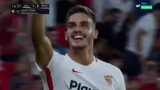 Andre Silva Amazing Goal Sevilla 1:0 Real Madrid 26/09/2018