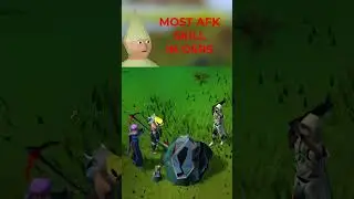 The MOST AFK skill in OSRS? #osrs #runescape #gaming #shorts
