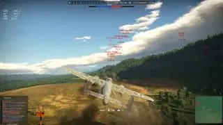 War Thunder. Не гонись за подбитым бомбером - сломаешся