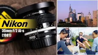 Nikon 35mm f2 AIs Vintage Lens Review Nikon Z6 ProRes Raw