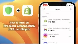 How to enable two-factor authentication (2FA) on Shopify