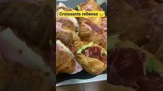 Croissants rellenos 🤤 #lacuinetadelamontse #croissant #croissantsrellenos #pasteleria #food