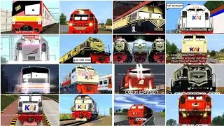 Indonesian Railroad Evolution compilation [Daop 1 - Daop 9 || Divre 1 - Divre 4]