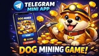 how to make telegram mini app like dogs / dog miner