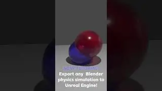 New UE Tutorial! Export any physics simulation to UE4/UE5 