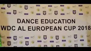 DANC EDUKATION WDC AL EUROPEAN CUP 2018.