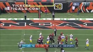 Randy Bullock Missed 31-Yard Kick | Chargers vs Bengals Week 1 NFL