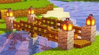 Minecraft: How to make beautiful small bridge