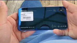 Santin Hexin-H3: Стильная компактная ДИЧЬ на helio p23, четыре камеры.SANTIN ВСЁ?😳