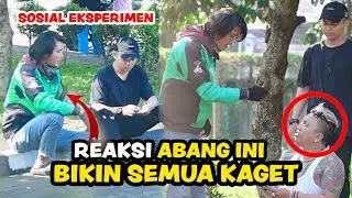 Mengejutkan! Reaksi Abang Ini Saat Jadi Target Sosial Eksperimen